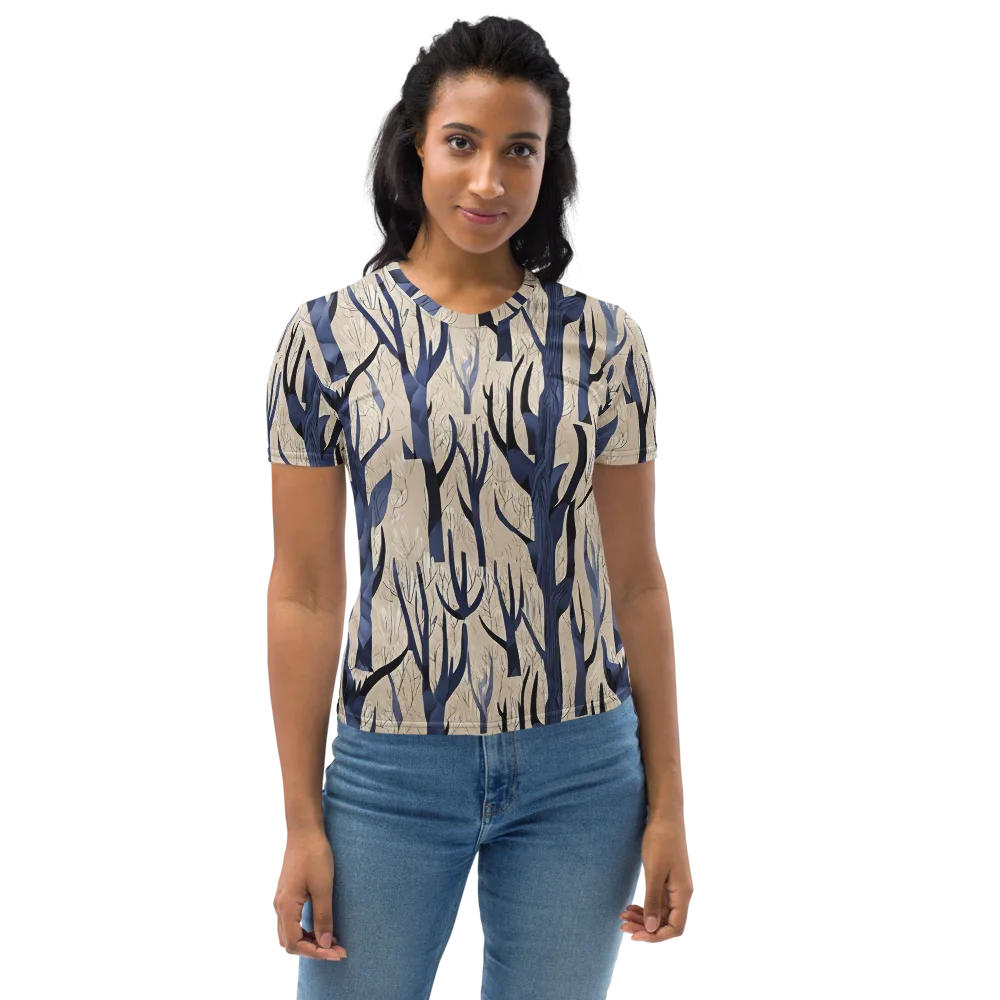 Midnight Thicket on Women's Crew Neck T-Shirt — Front