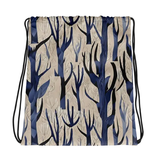Midnight Thicket on a Drawstring Bag