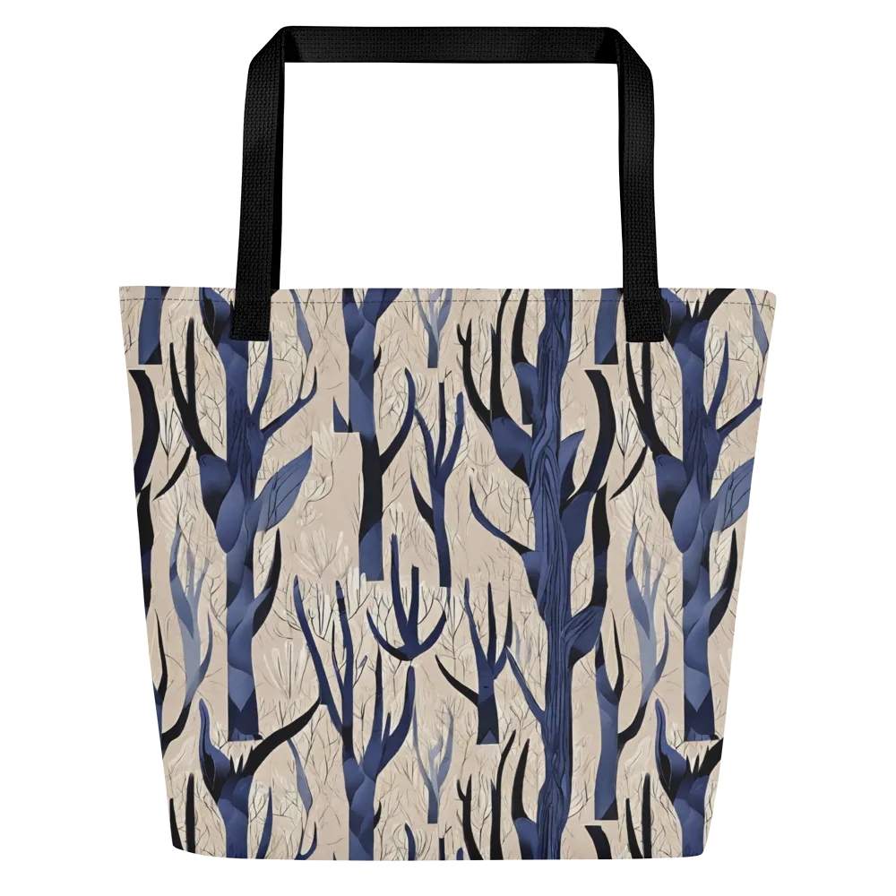 Midnight Thicket on Large Tote Bag W/ Pocket — Front