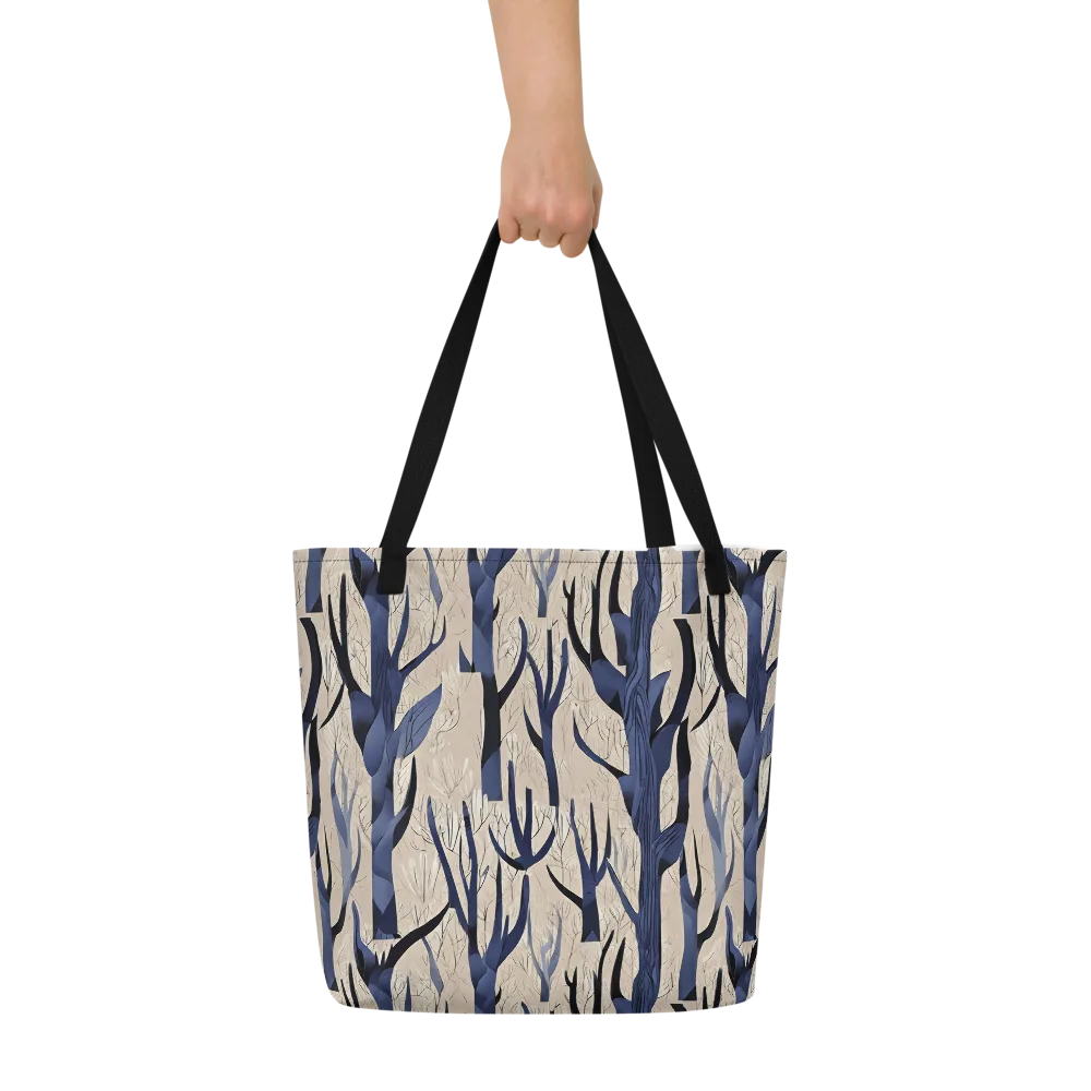 Midnight Thicket on Large Tote Bag W/ Pocket — Front