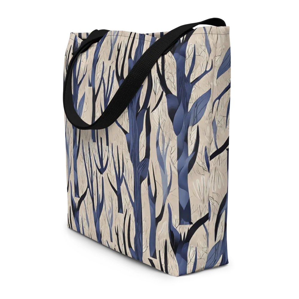 Midnight Thicket on Large Tote Bag W/ Pocket — Front