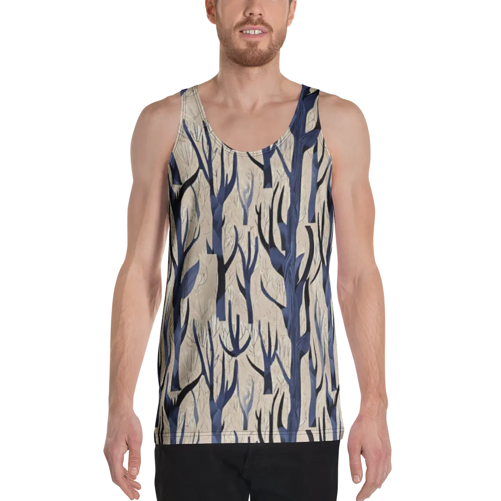 Midnight Thicket on Men's Tank Top — Front