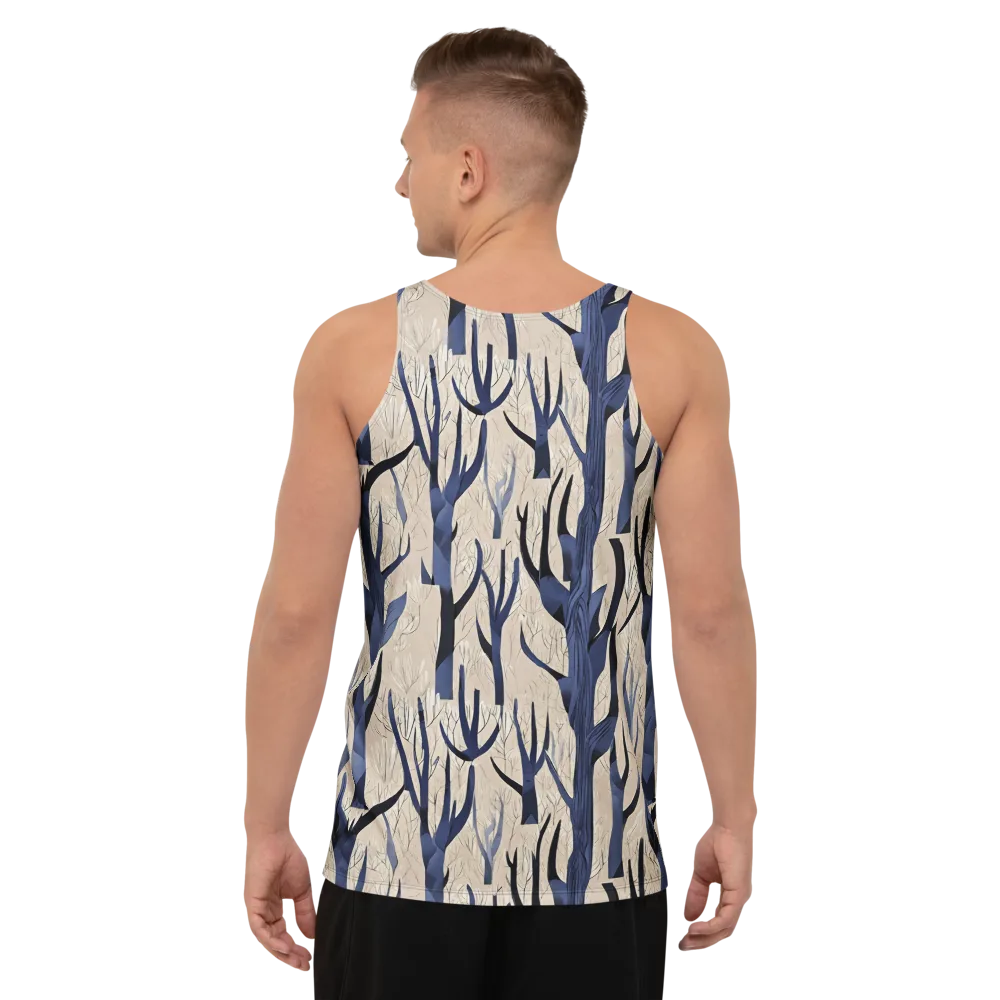 Midnight Thicket on Men's Tank Top — Back