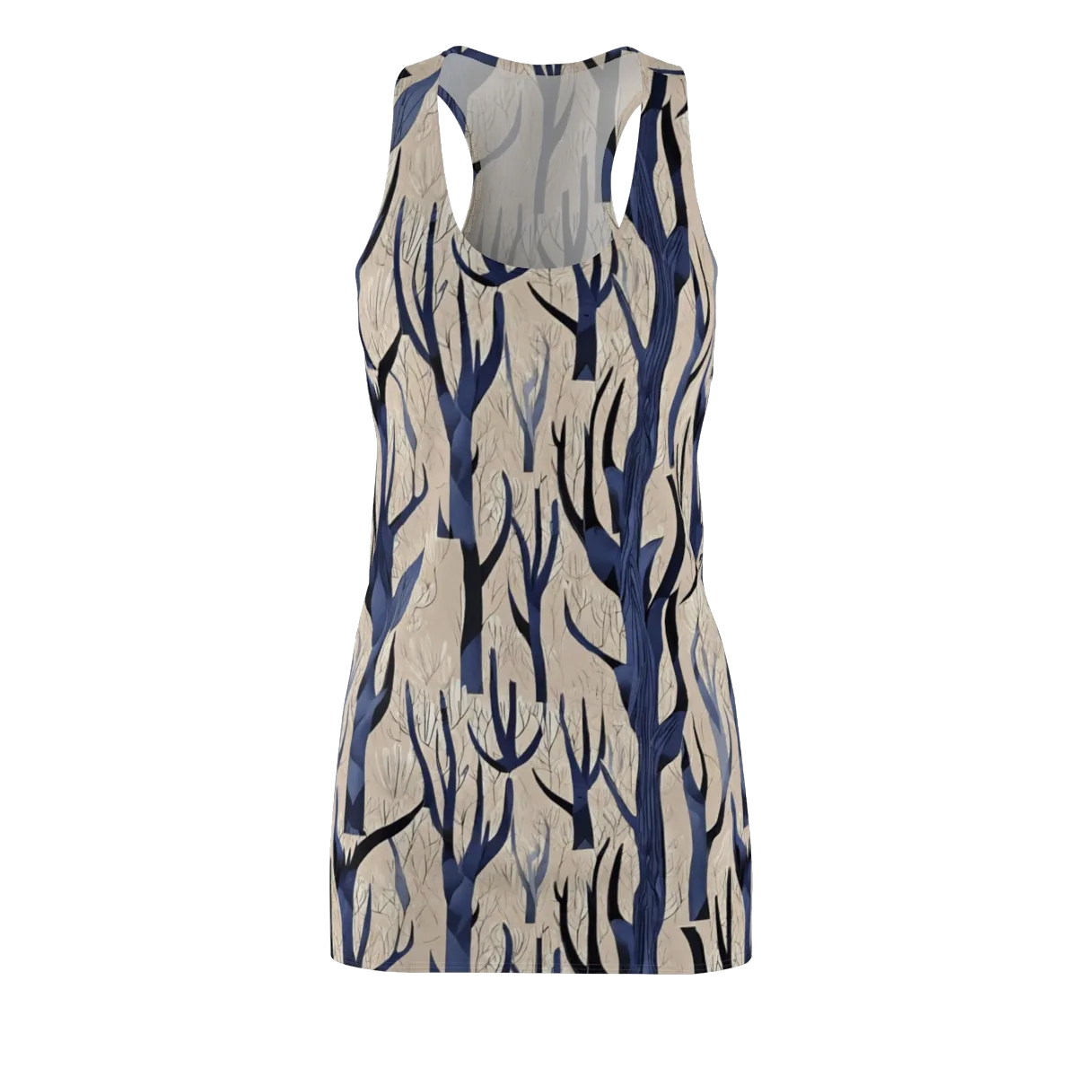 Midnight Thicket on Racerback Dress — Front