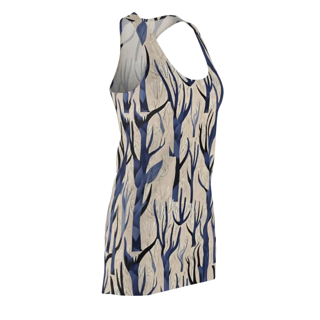 Midnight Thicket on Racerback Dress — Front Side