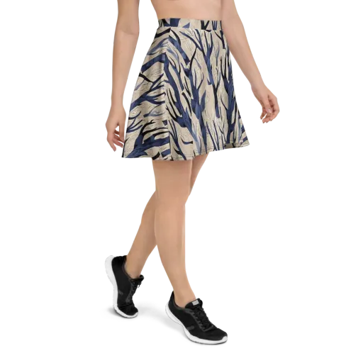 Midnight Thicket on a Skater Skirt