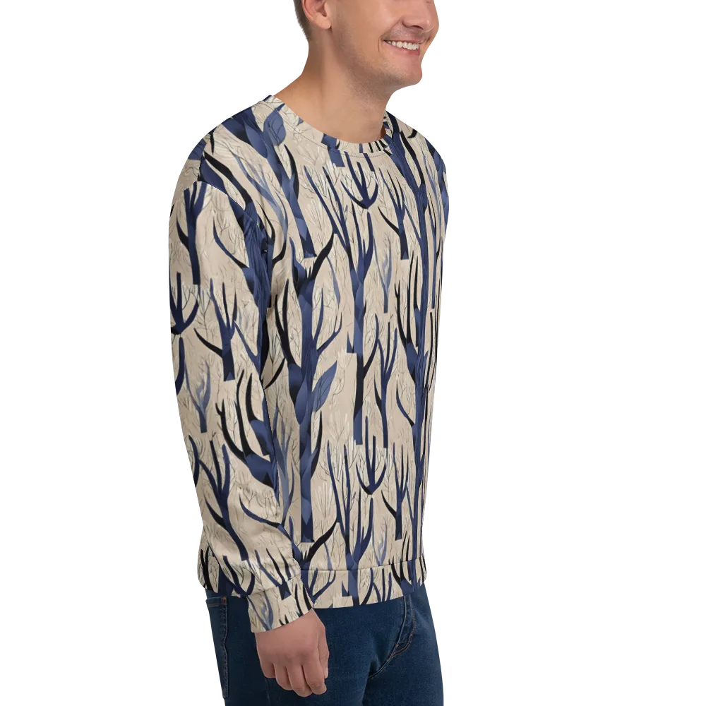 Midnight Thicket on Sweatshirt — Right Front