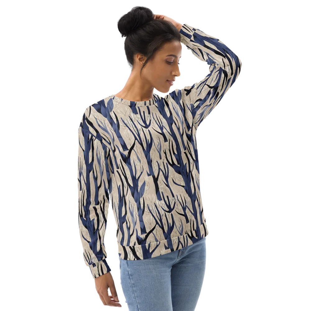 Midnight Thicket on Sweatshirt — Right Front