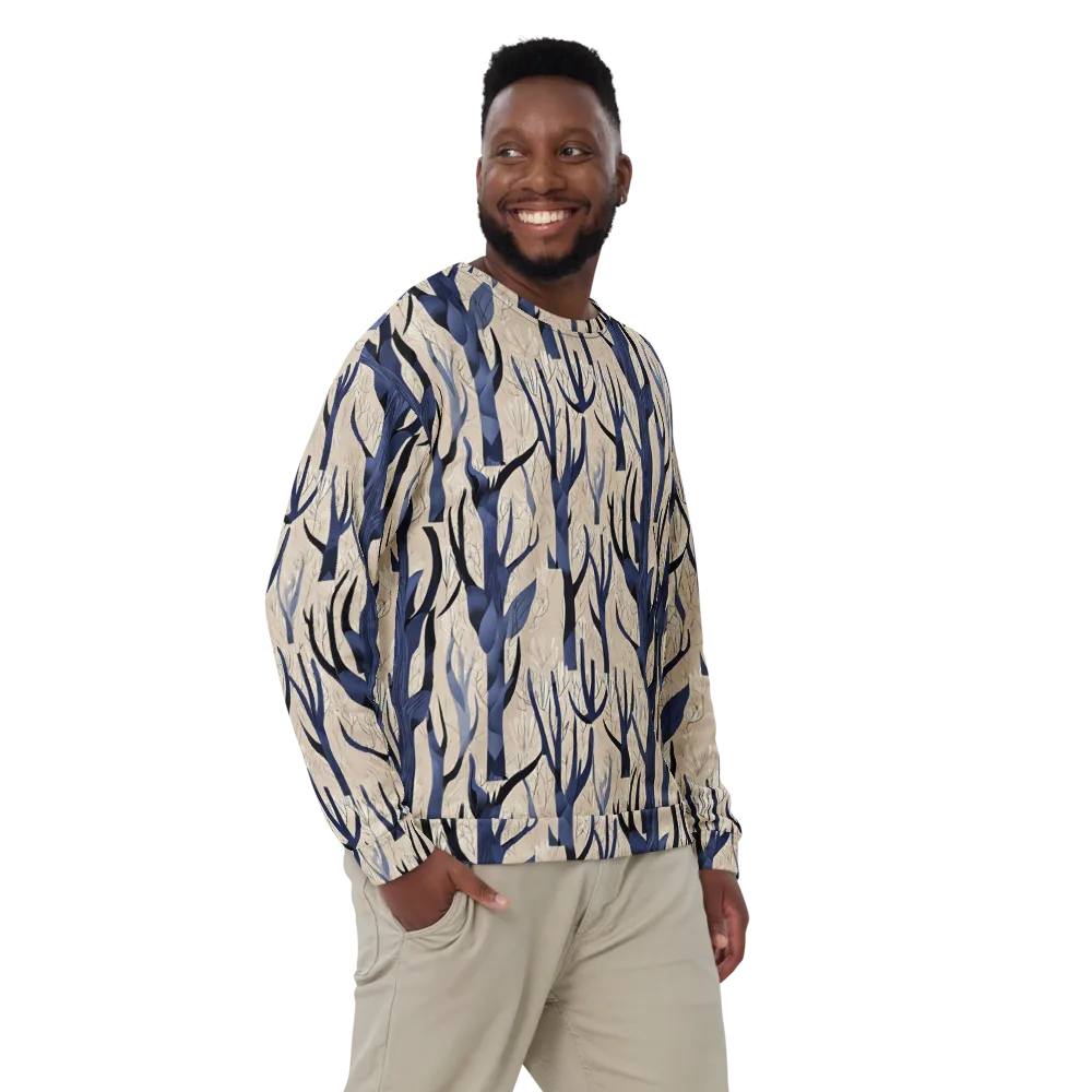 Midnight Thicket on Sweatshirt — Front