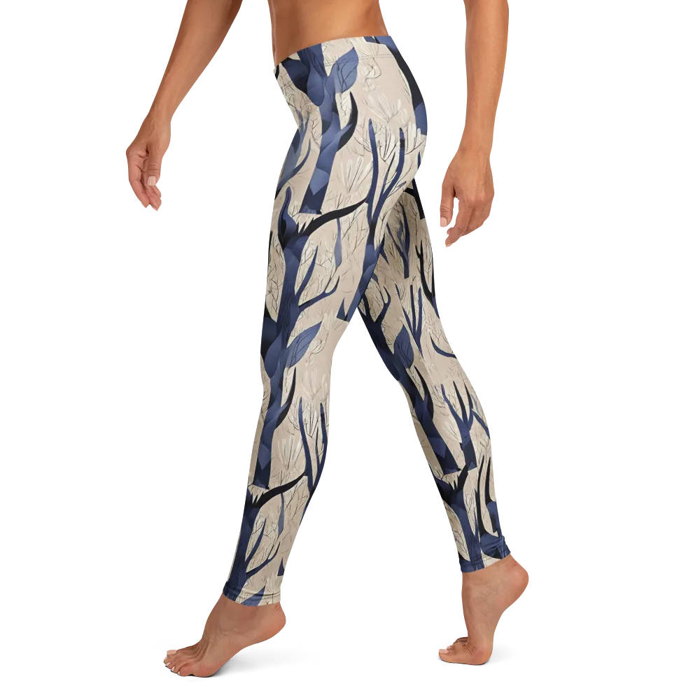 Midnight Thicket on Leggings — Left