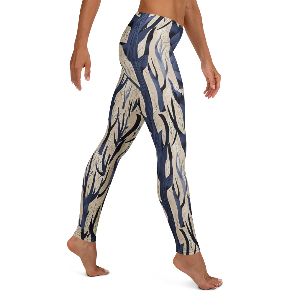 Midnight Thicket on Leggings — Right