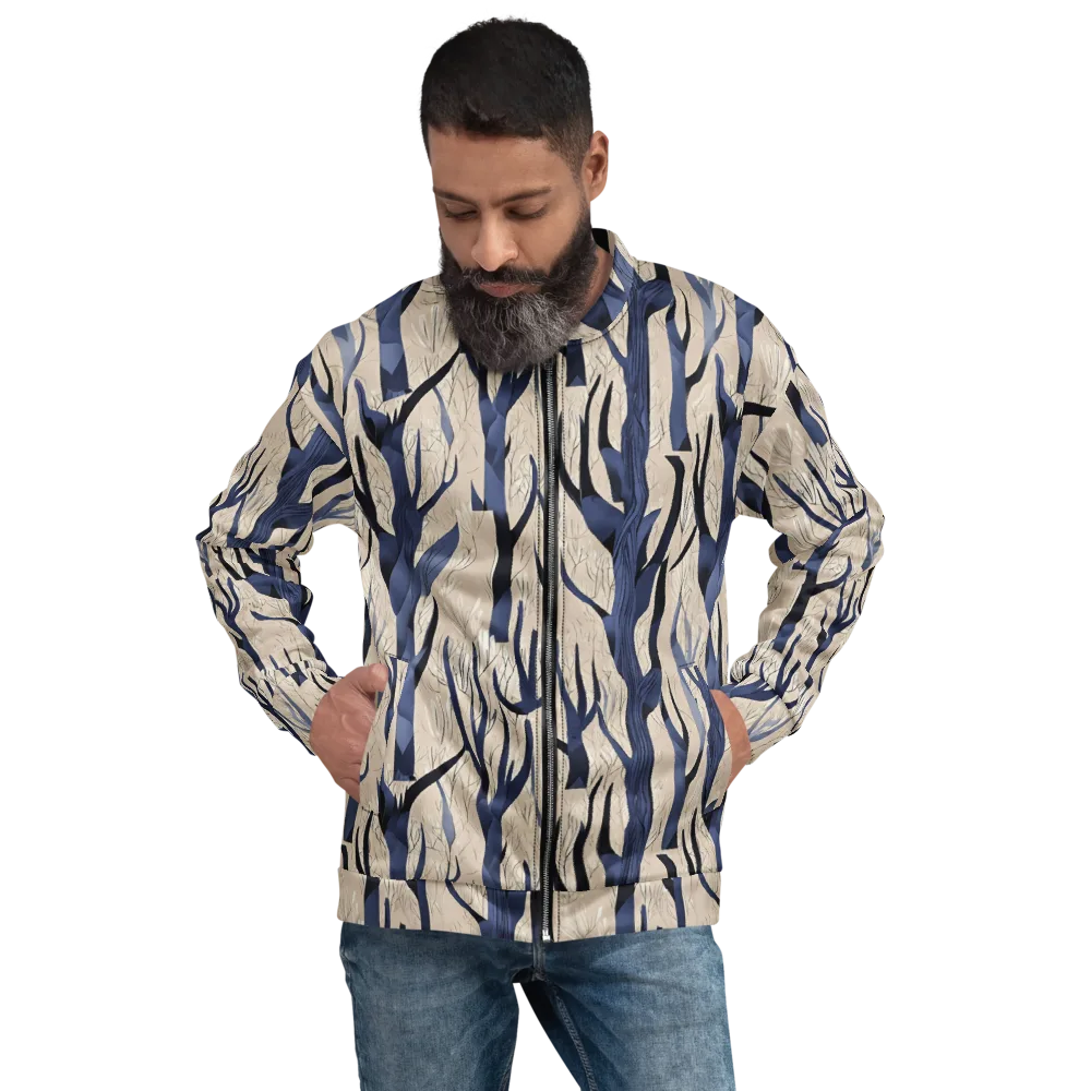 Midnight Thicket on Bomber Jacket — Front