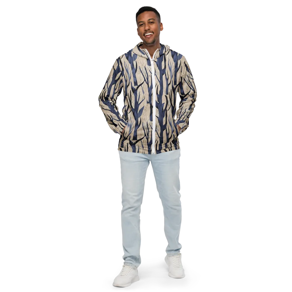 Midnight Thicket on Men's Windbreaker — Front
