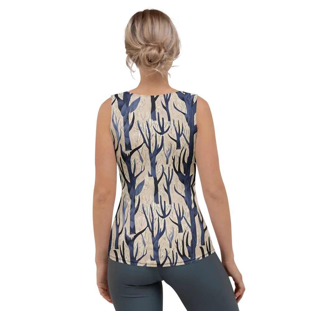 Midnight Thicket on Women's Tank Top — Back
