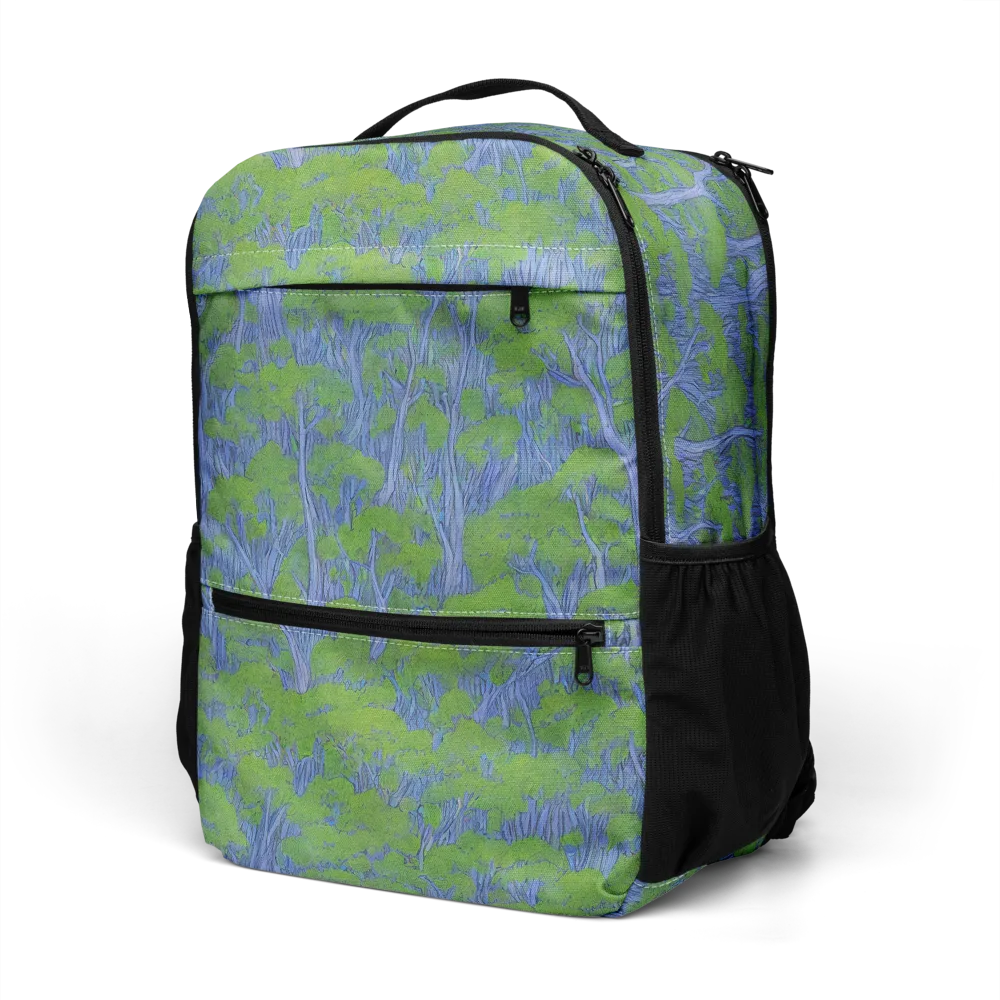 Bluegum Canopy on Utility Backpack — Left Front