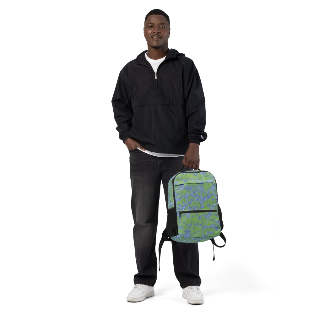 Bluegum Canopy on Utility Backpack — Front