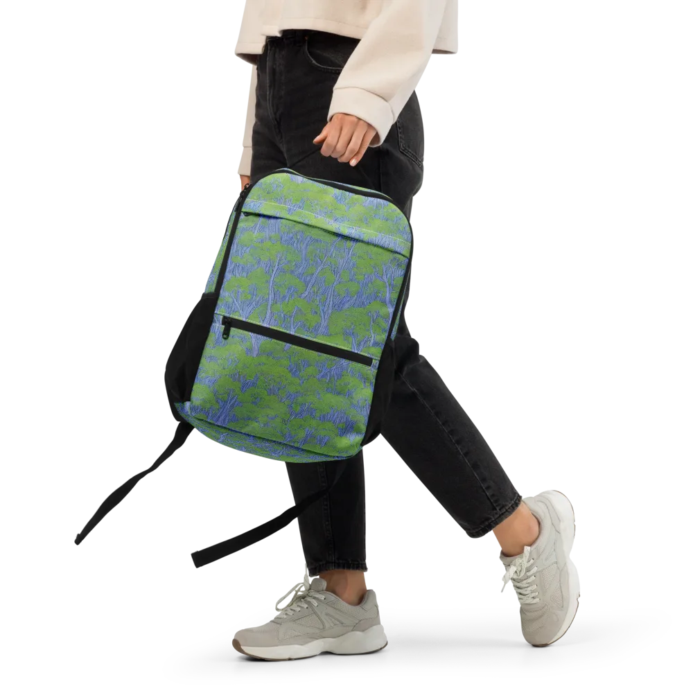 Bluegum Canopy on Utility Backpack — Front