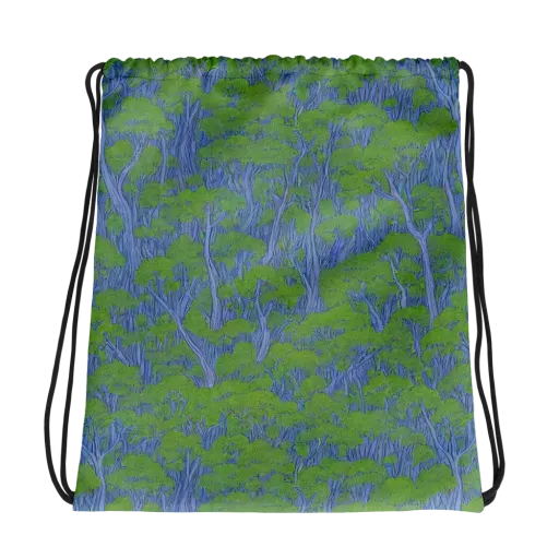 Bluegum Canopy on a Drawstring Bag