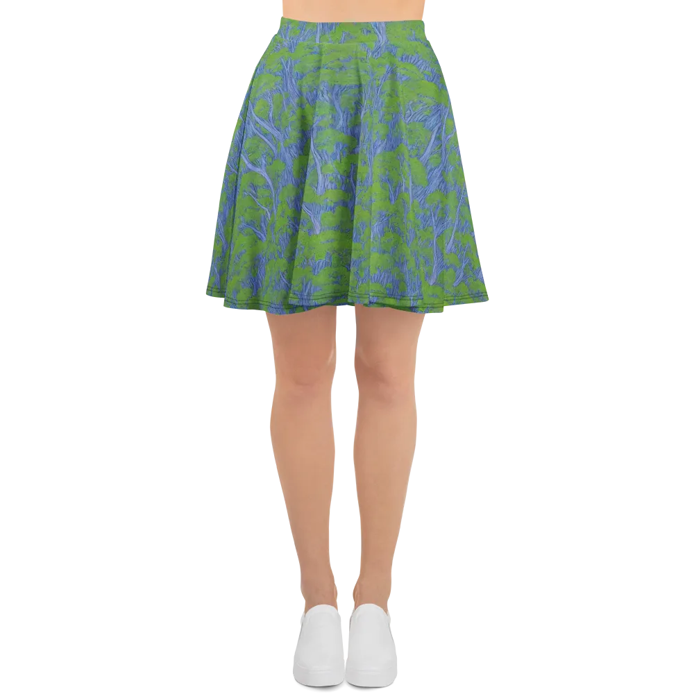 Bluegum Canopy on Skater Skirt — Front
