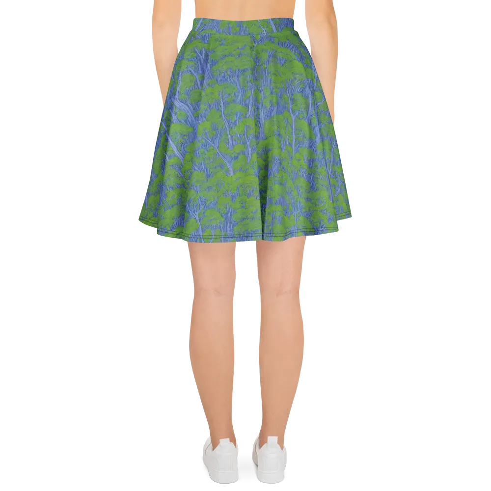 Bluegum Canopy on Skater Skirt — Back