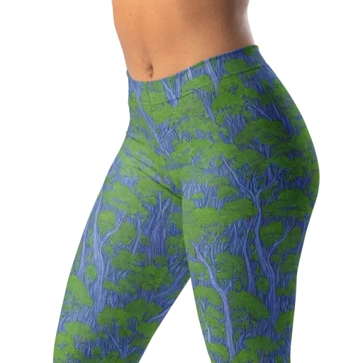 Bluegum Canopy on a Leggings