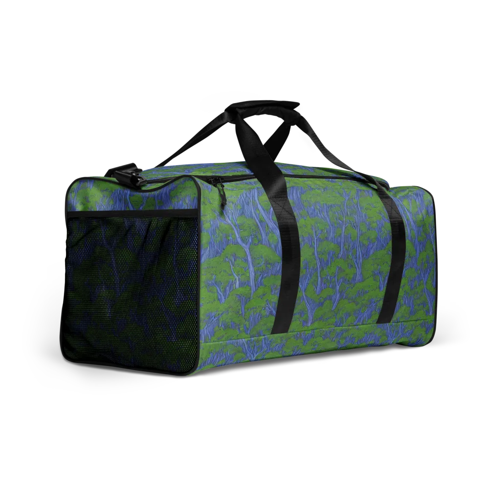 Bluegum Canopy on Duffle Bag — Right Front