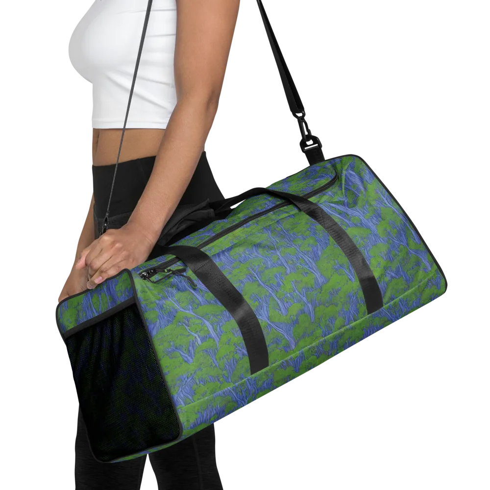 Bluegum Canopy on Duffle Bag — Front
