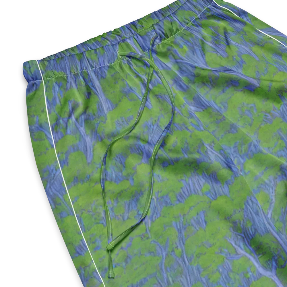 Bluegum Canopy on Women's Pajama Pants — Product details