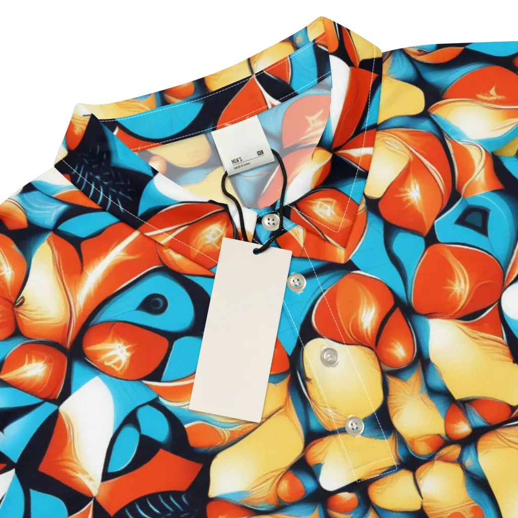 Flamegarden on Men's Slim Fit Polo Shirt — Product details