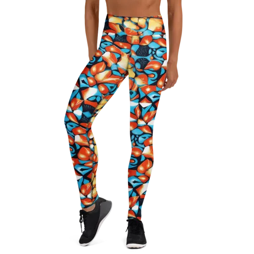Flamegarden on a Yoga Leggings