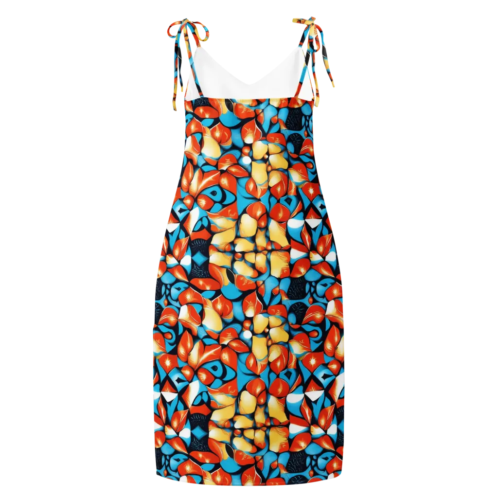 Flamegarden on Slip Dress — Back