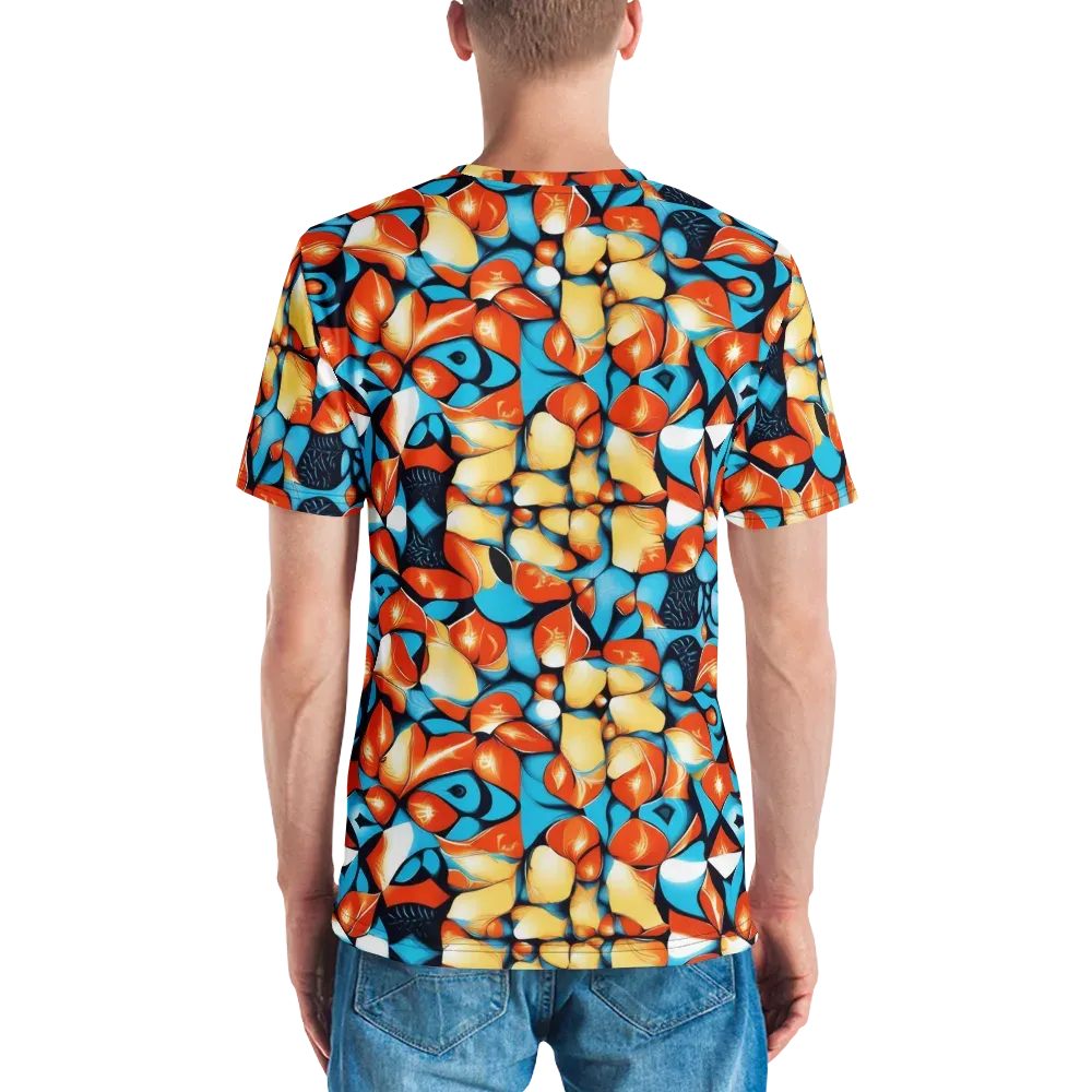 Flamegarden on Men's Crew Neck T-Shirt — Back