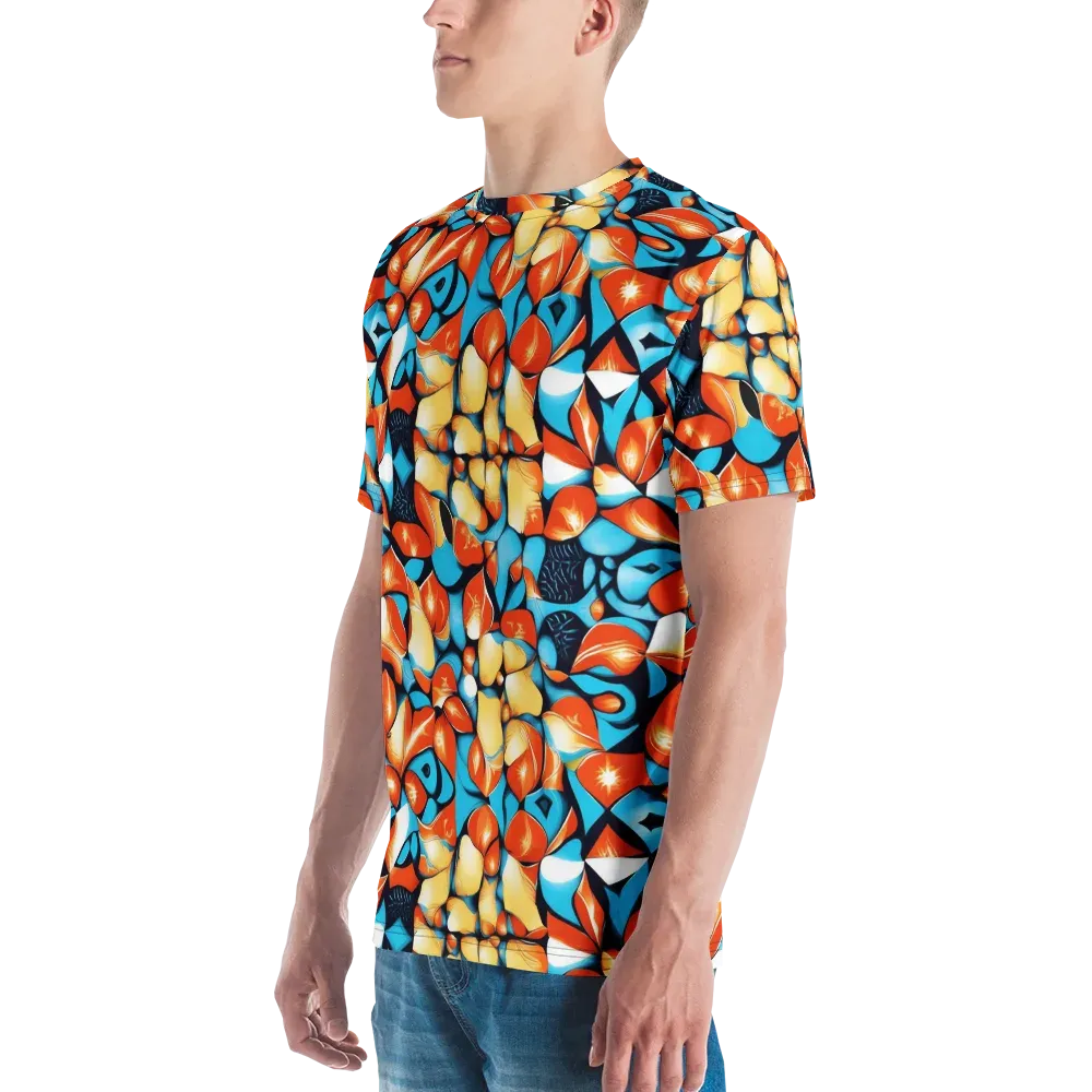 Flamegarden on Men's Crew Neck T-Shirt — Left