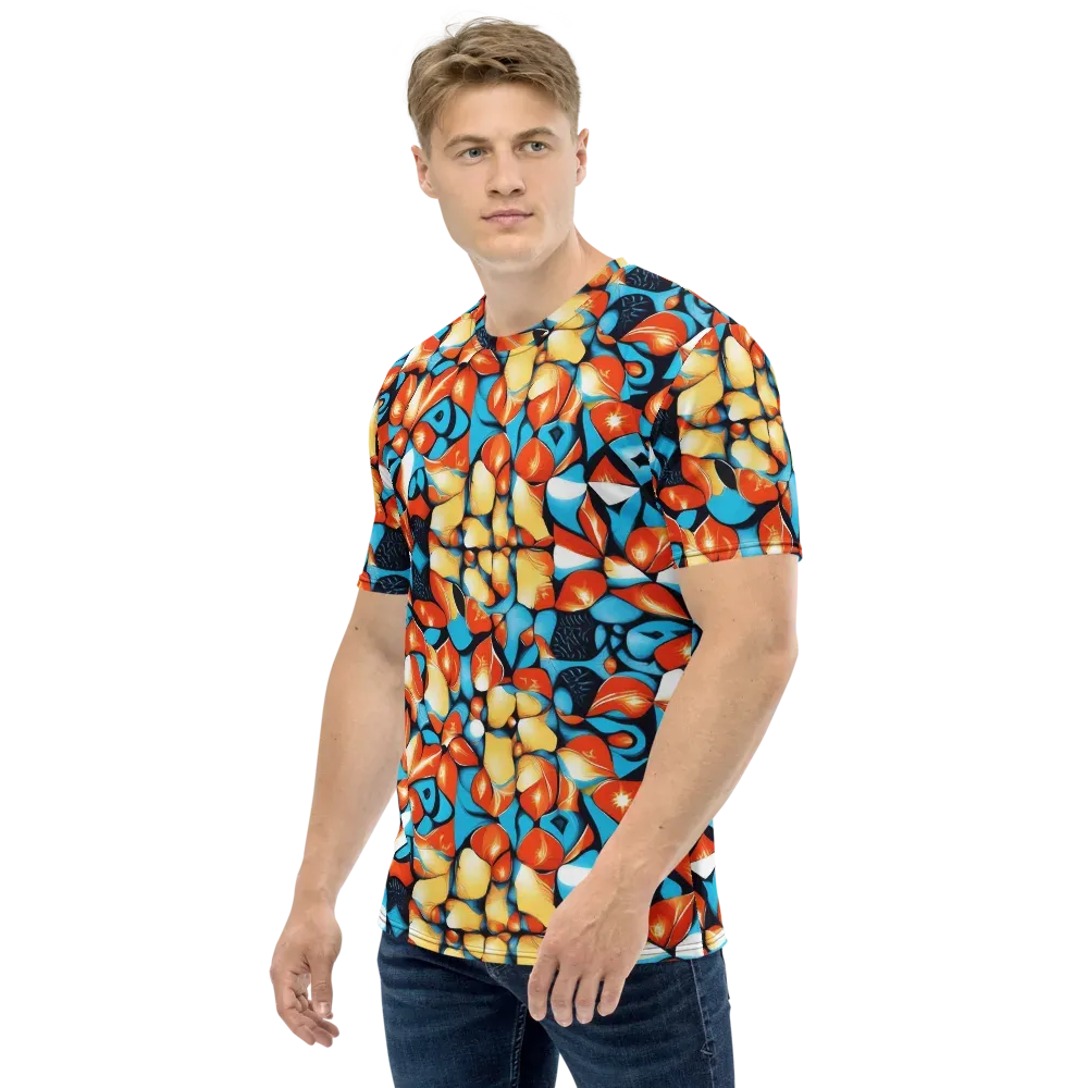 Flamegarden on Men's Crew Neck T-Shirt — Left