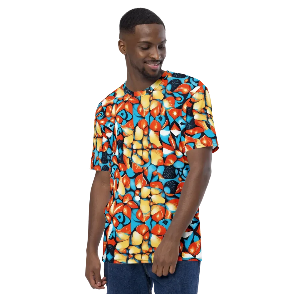 Flamegarden on Men's Crew Neck T-Shirt — Left