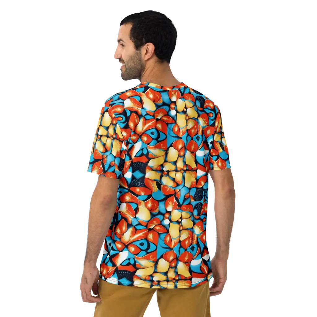 Flamegarden on Men's Crew Neck T-Shirt — Back