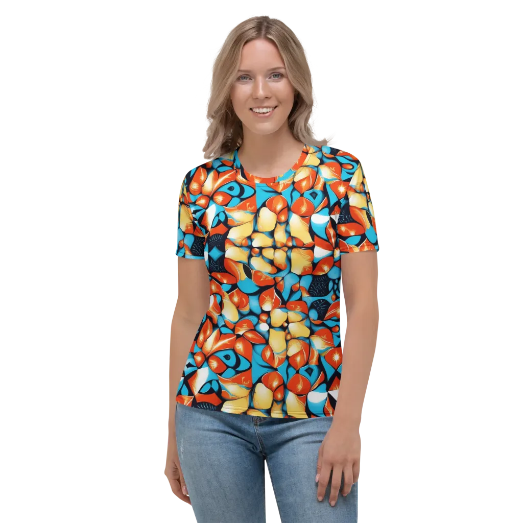 Flamegarden on Women's Crew Neck T-Shirt — Front