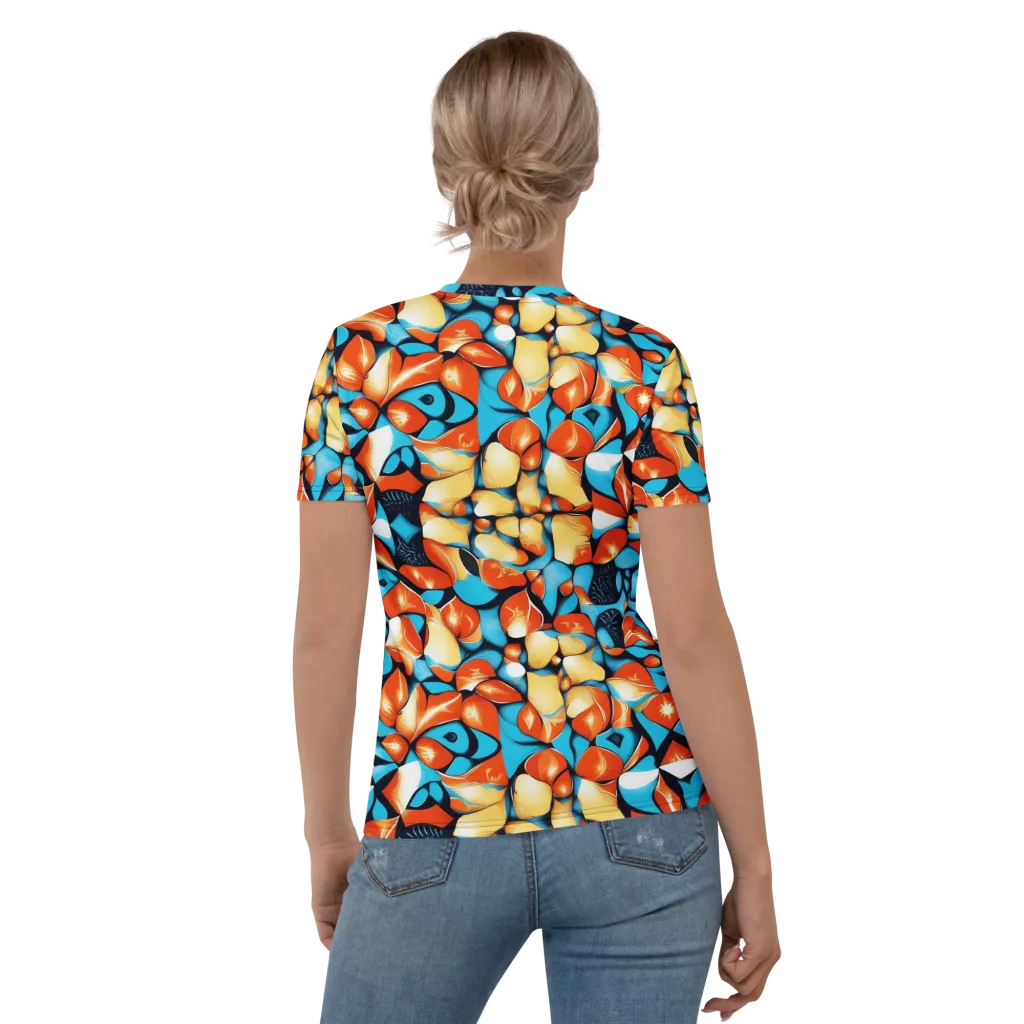Flamegarden on Women's Crew Neck T-Shirt — Back