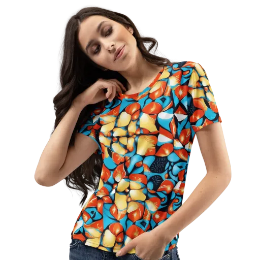 Flamegarden on a Women's Crew Neck T-Shirt