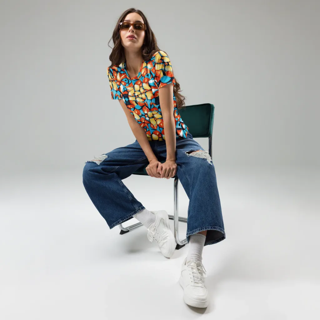 Flamegarden on Women's Crew Neck T-Shirt — Front