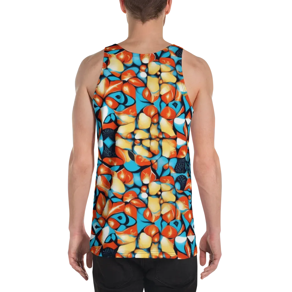Flamegarden on Men's Tank Top — Back