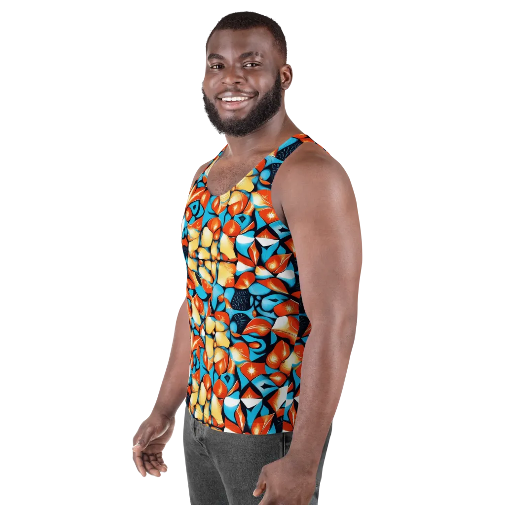 Flamegarden on Men's Tank Top — Left Front