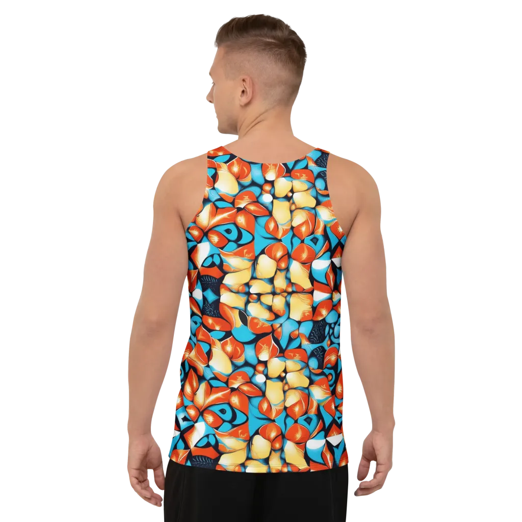 Flamegarden on Men's Tank Top — Back