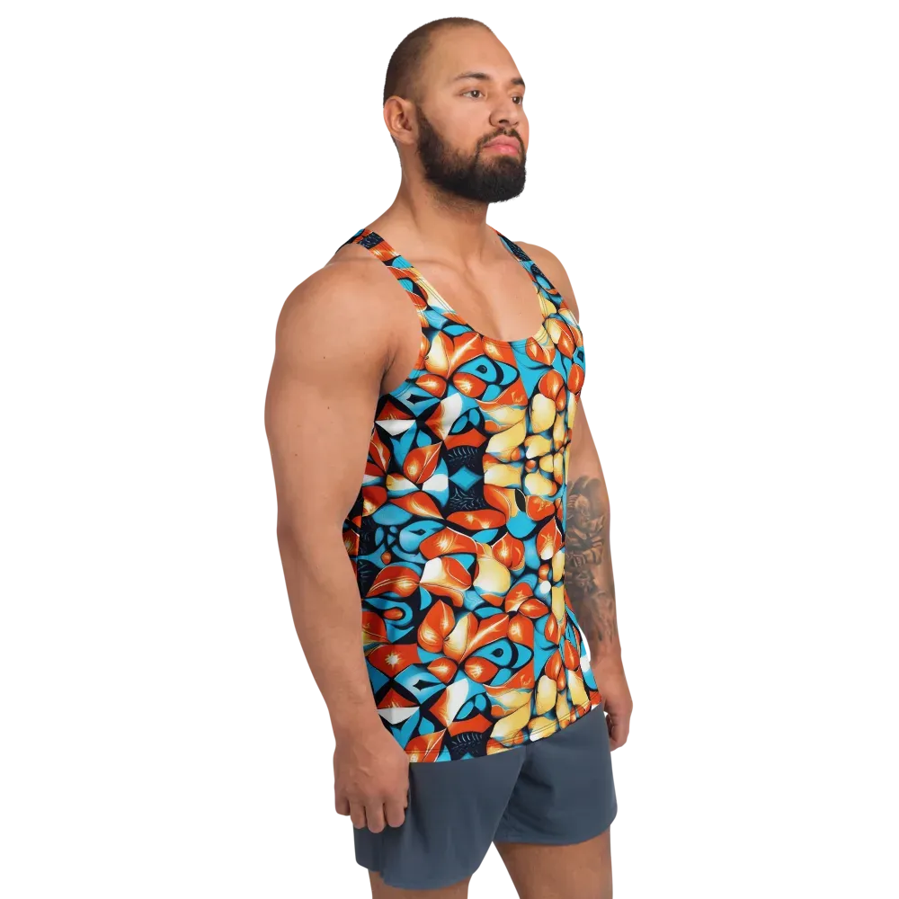 Flamegarden on Men's Tank Top — Right Front
