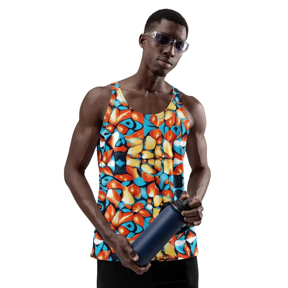 Flamegarden on Men's Tank Top — Front