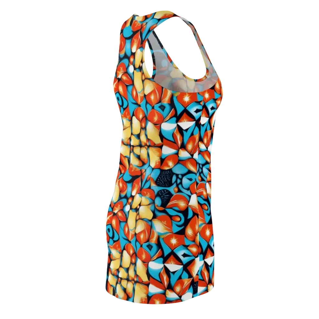Flamegarden on Racerback Dress — Back Side
