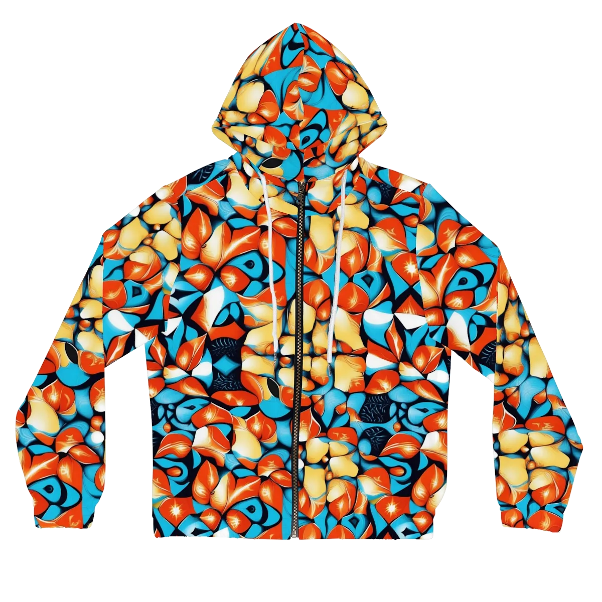 Flamegarden on Women's Full-Zip Hoodie — Front