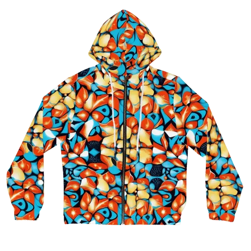 Flamegarden on a Women's Full-Zip Hoodie
