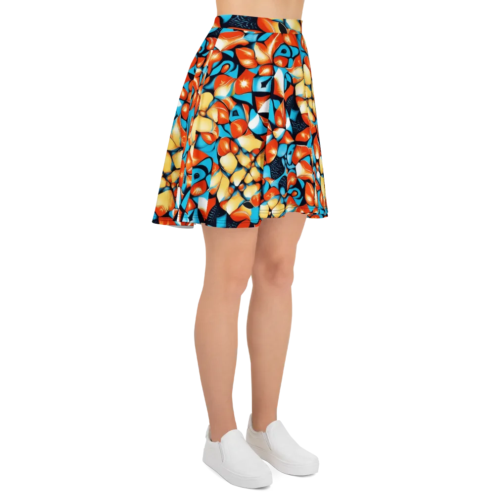 Flamegarden on Skater Skirt — Right