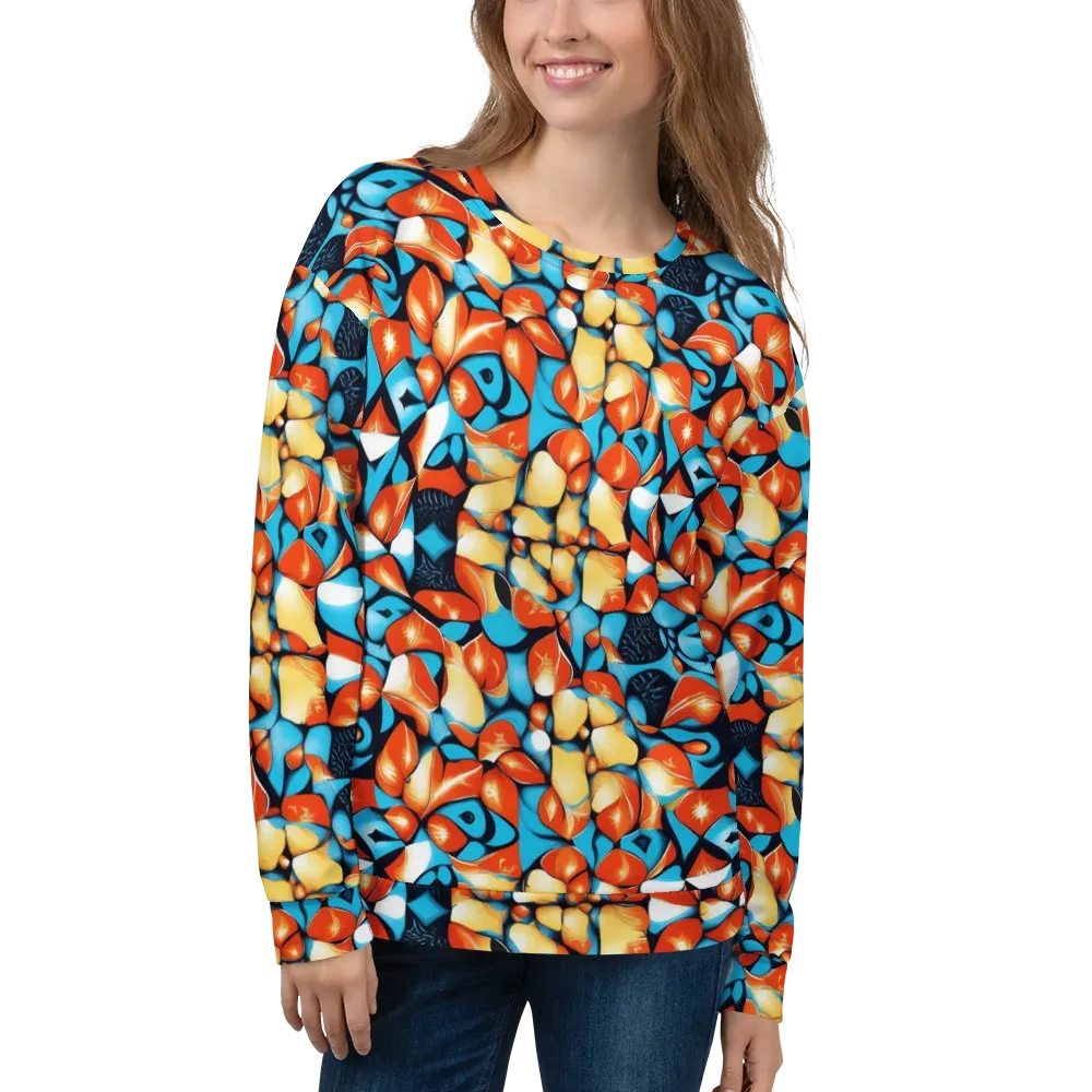 Flamegarden on Sweatshirt — Front